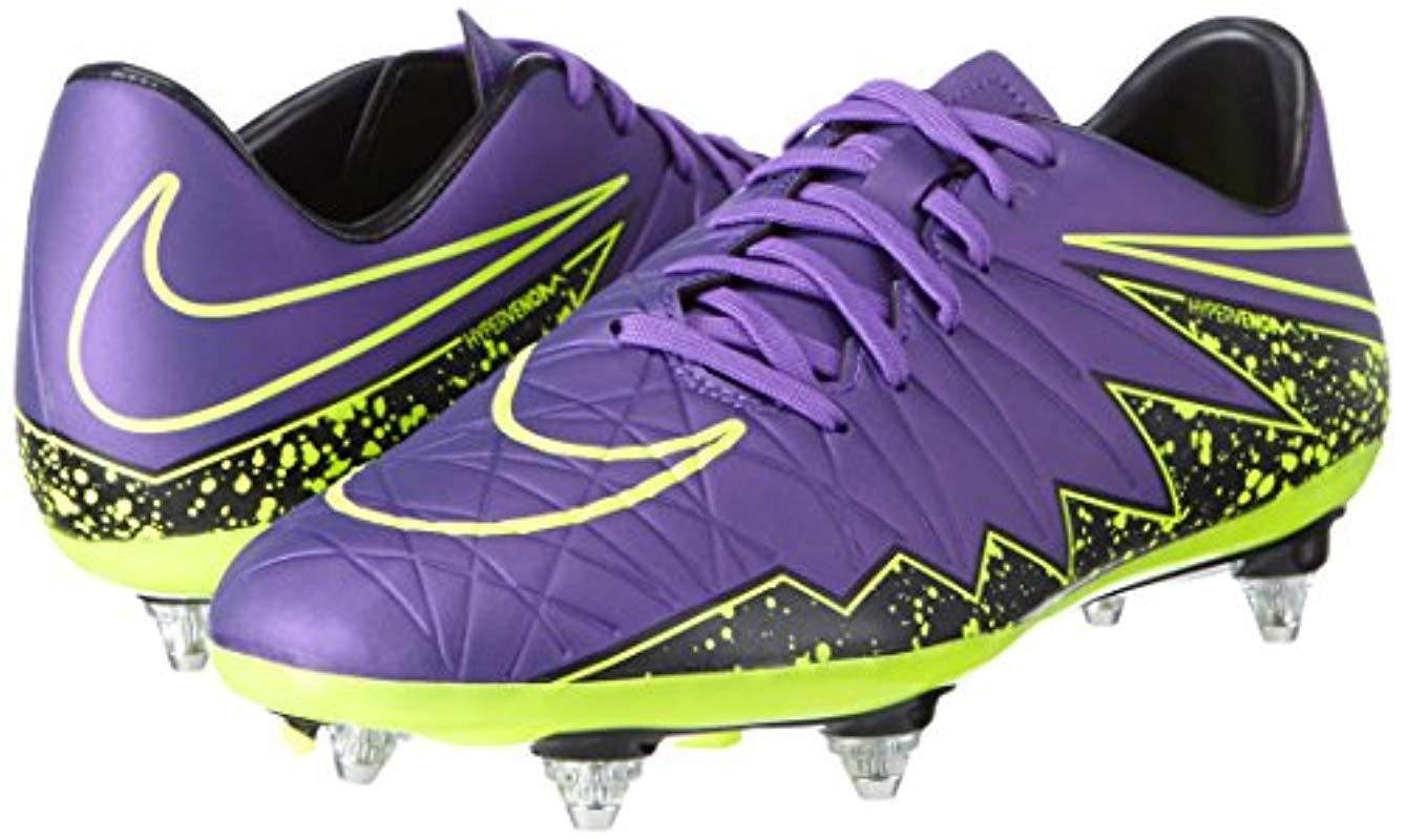 purple nike hypervenom