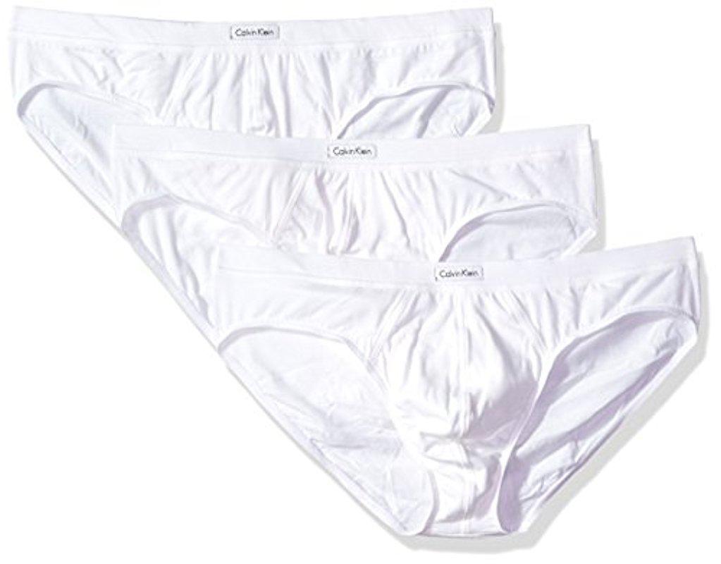 Calvin Klein Cotton Stretch Boxer Briefs 3-Pack White NU2666-100