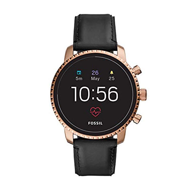 fossil touch screen smart watch
