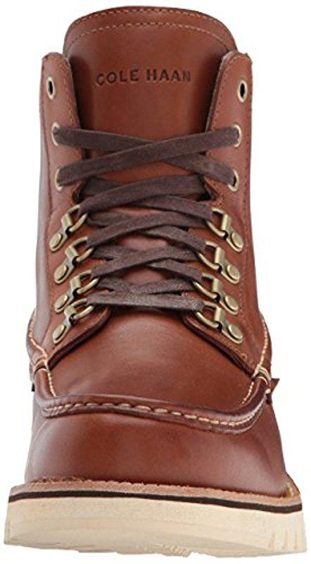 cole haan moc toe boot