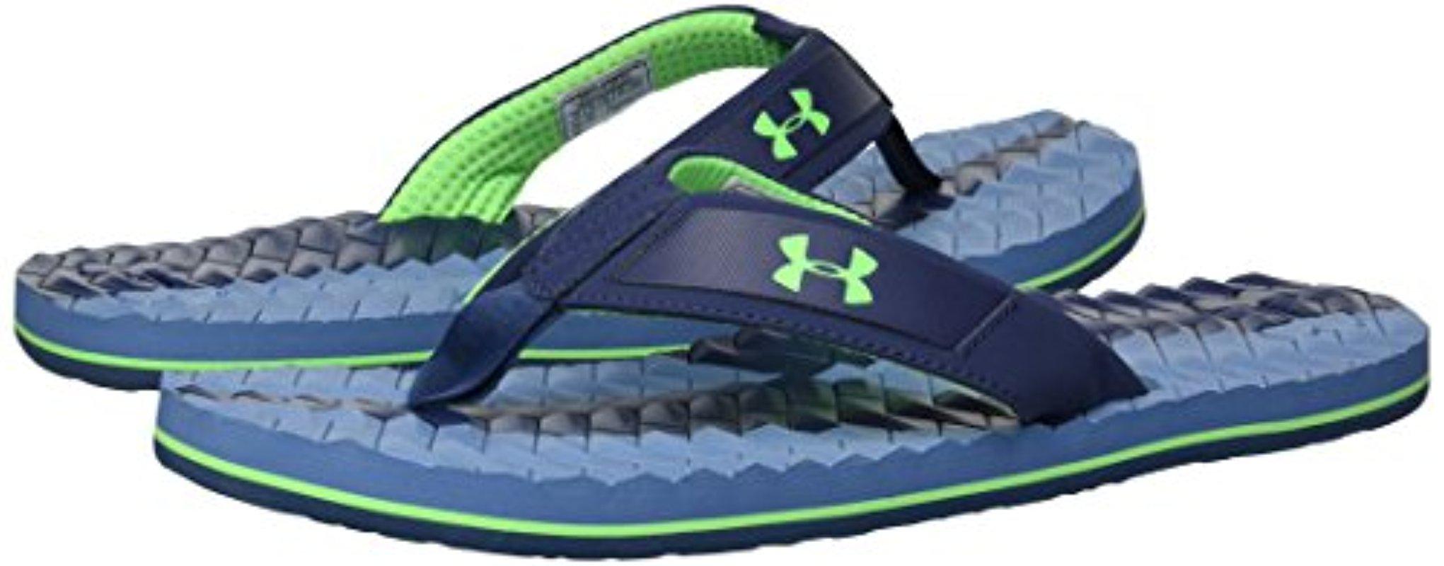 under armour men's marathon key iii flip flops