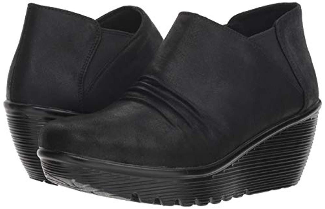 skechers women's parallel-triple threat ankle bootie