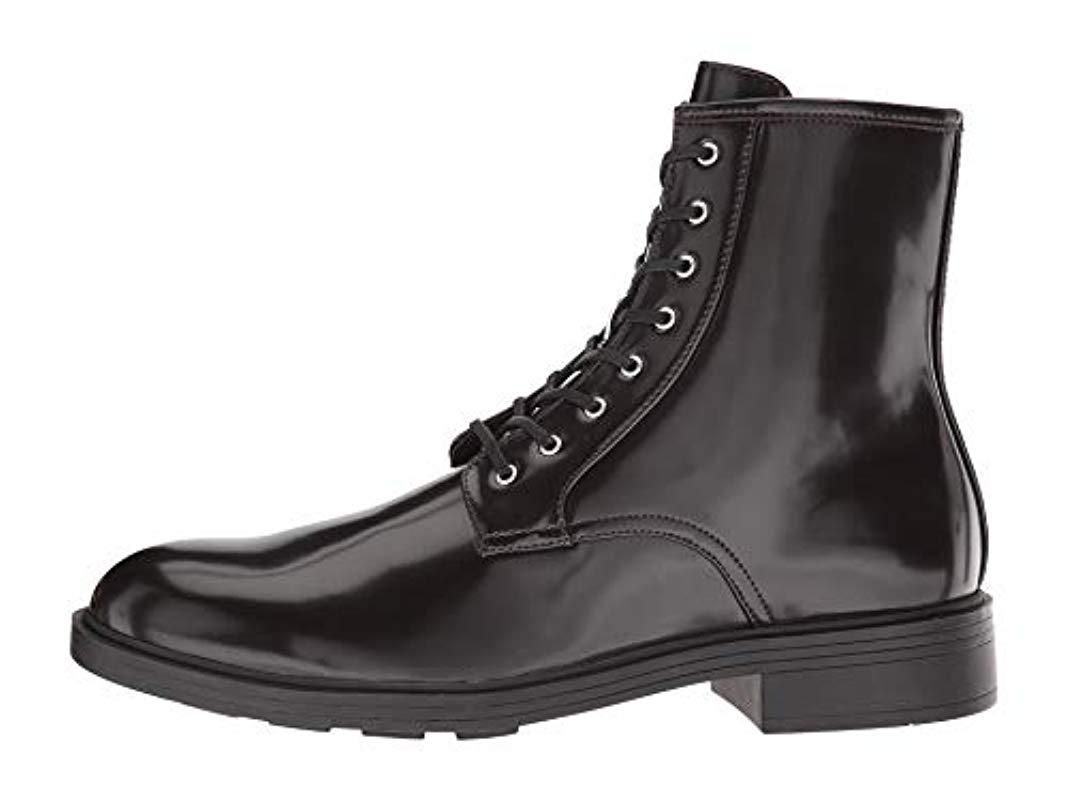 calvin klein keigan box leather boots