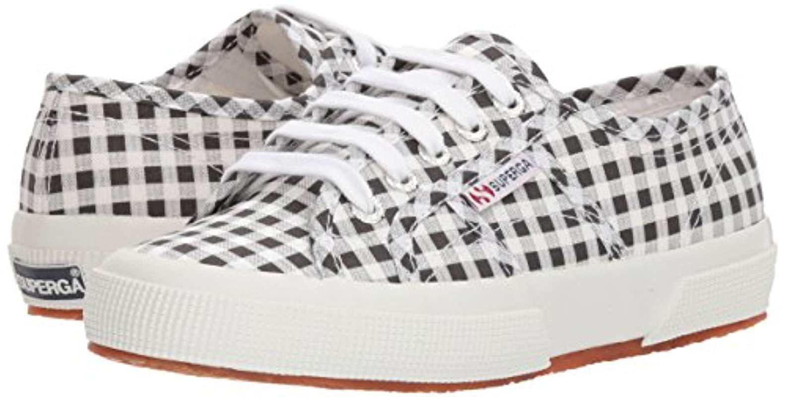 superga 2750 gingham sneaker