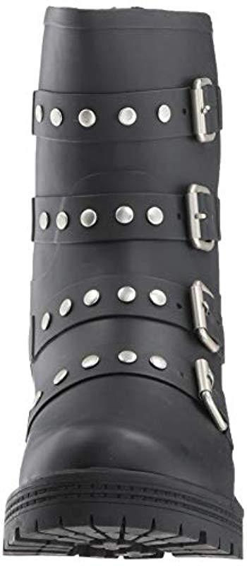 steve madden thunder rubber bootie