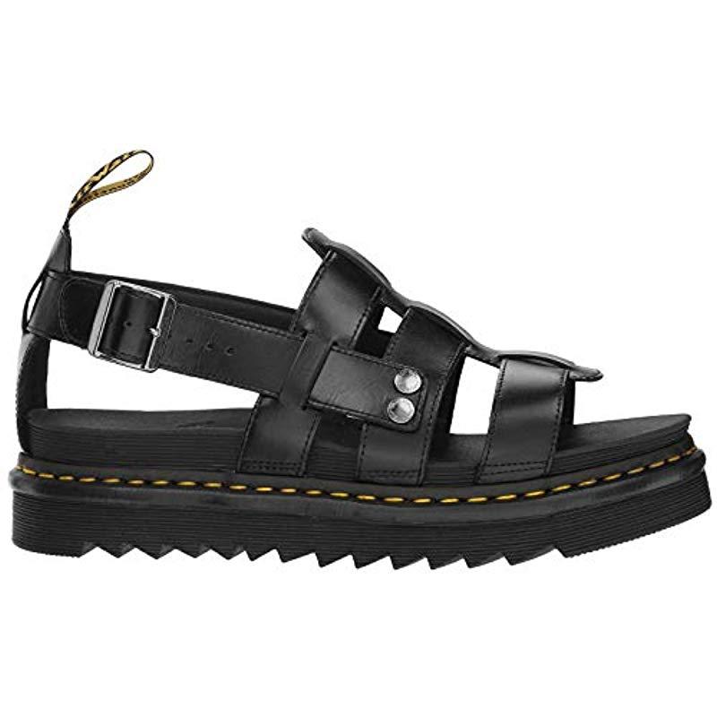 Dr. Martens Leather Terry in Black - Save 38% - Lyst