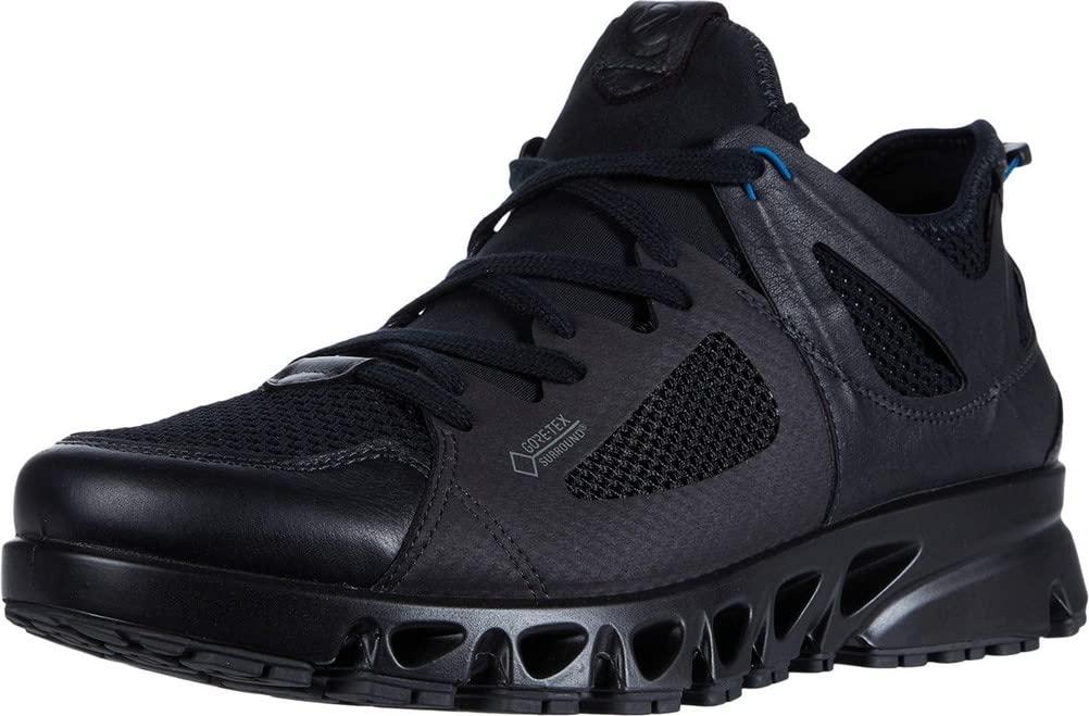 Ecco Multi-vent M Low Gtxs Low-top Sneakers in Black for Men | Lyst