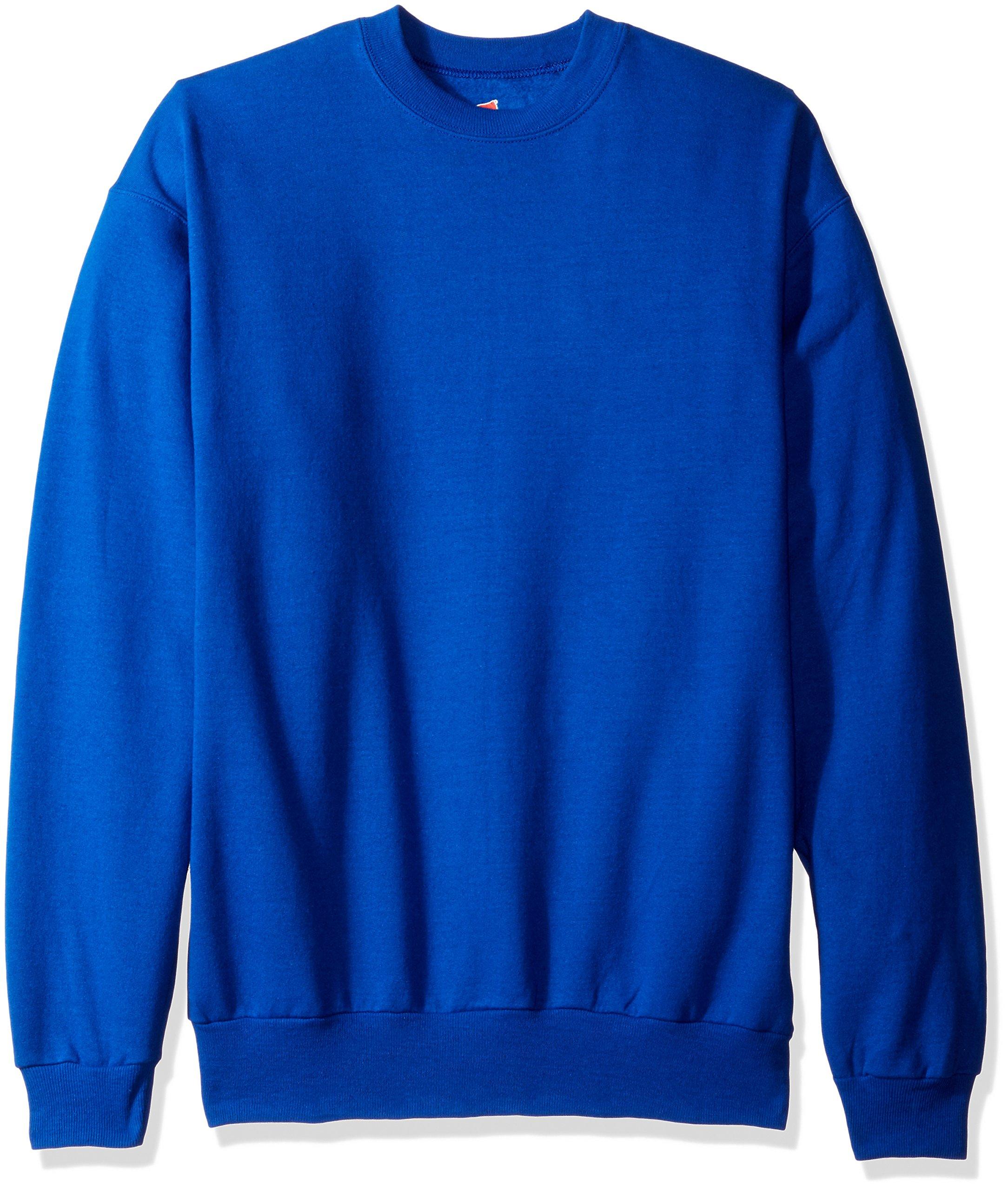 Hanes Ecosmart Fleece Sweatshirt,deep Royal,4 Xl in Blue for Men - Save ...