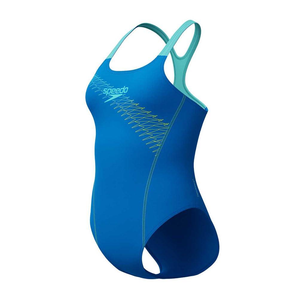 Speedo Shaping Aquanite Costume Intero Donna - Modellante Con Scollo A V Per Spiaggia E Vacanze - 3