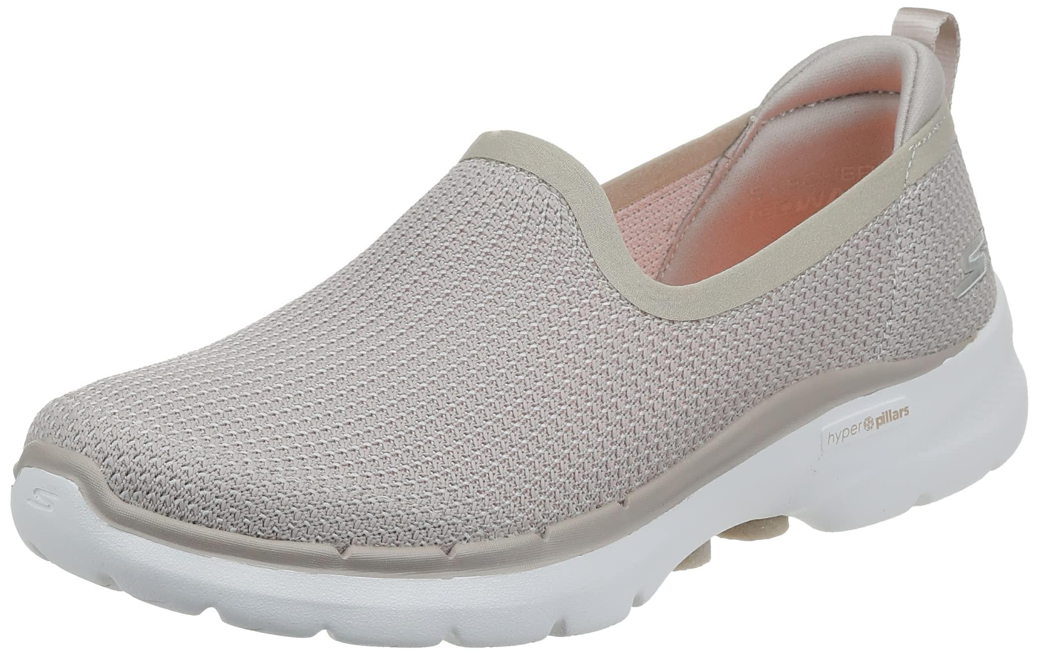 Skechers Go Walk 6 - Clear Virtue in Natural | Lyst