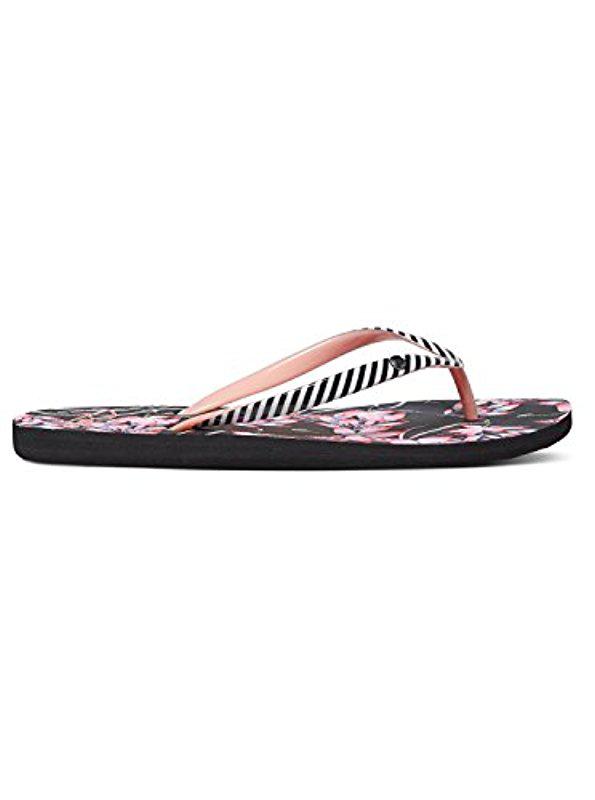 Sandals Roxy Portofino Black Multi Sandals Roxy Portofino Black Multi