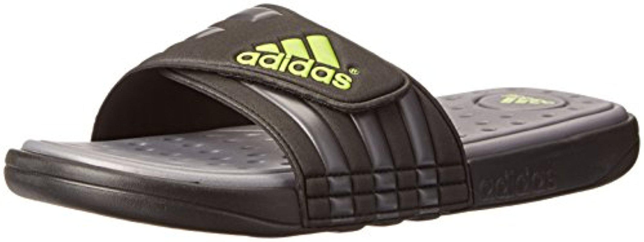 adidas Synthetic Adissage Sc Slide Sandal in Black for Men - Lyst