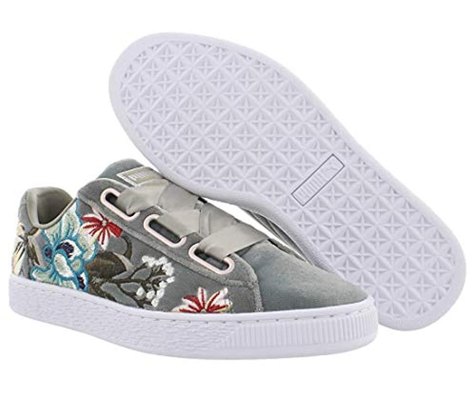 puma basket heart hyper emb wn's