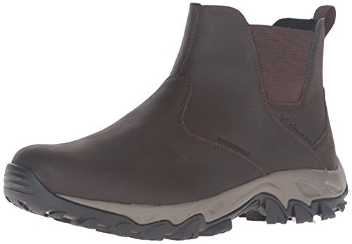 columbia men's newton ridge plus waterproof slip on shoes