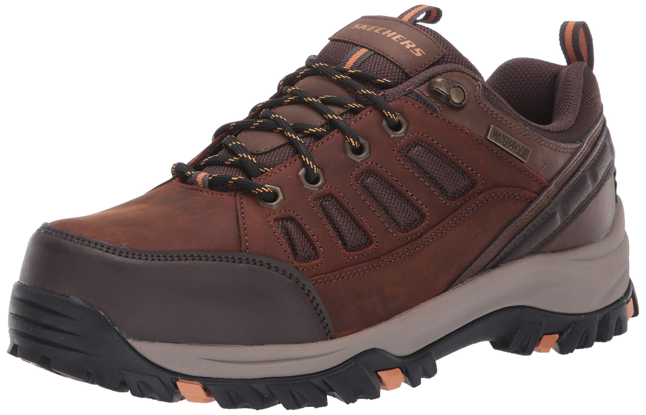 Skechers Relment-semego Waterproof Hiker Lo Hiking Shoe in Dark Brown ...