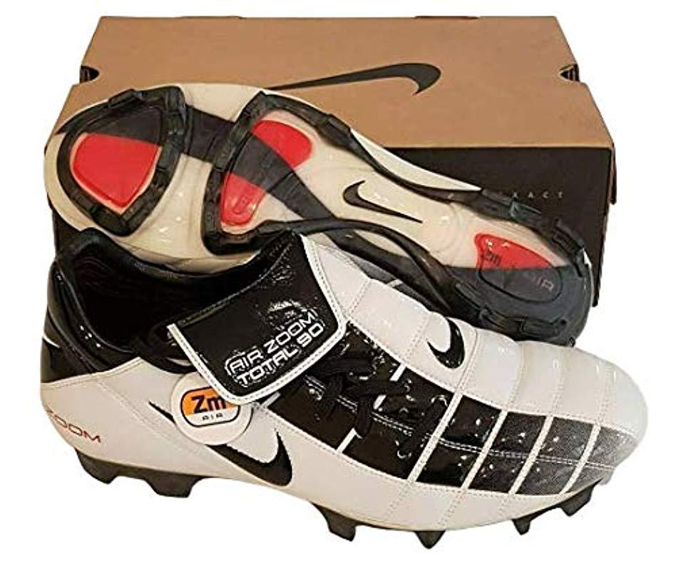 Nike Air Zoom Total Ii Fg Firm Ground Football Boots Original 2003 Uk 11.5, Eur 47 White-black for Men | Lyst UK