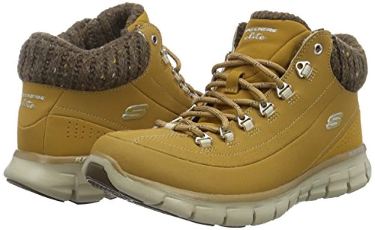 skechers steel toe mujer azul