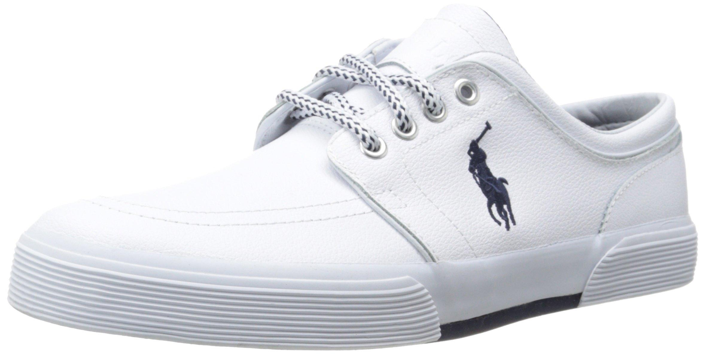 Discreet Voorwaarden rand Polo Ralph Lauren Faxon Low (white Sport Leather) Men's Shoes for Men | Lyst