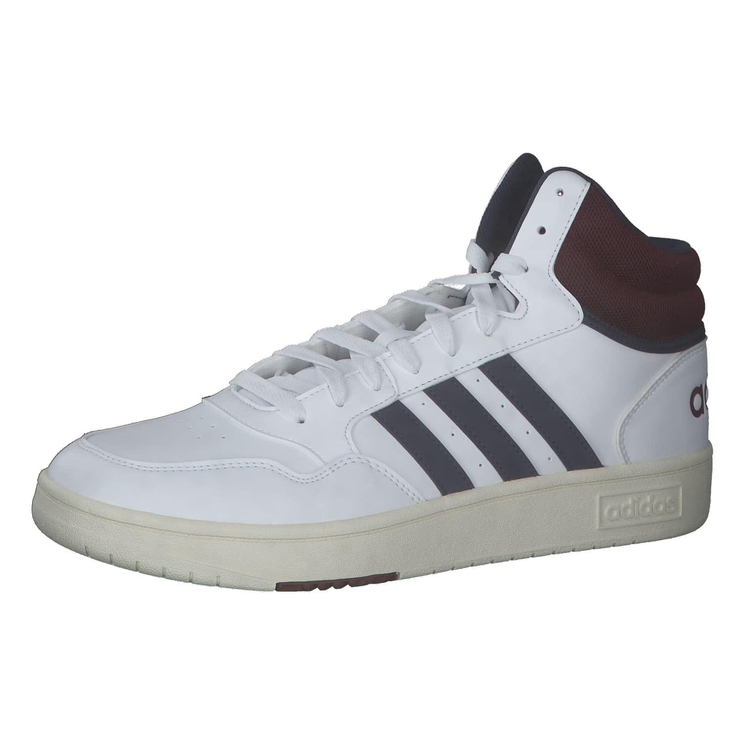 adidas Originals Hoops 3.0 Mid White shadow Navy shadow Red 9.5 D