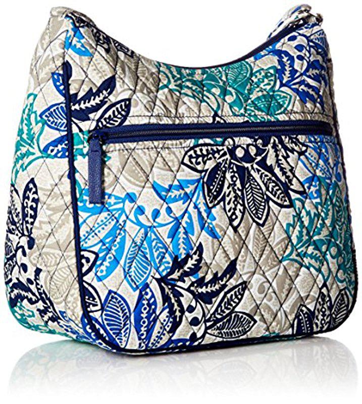 Vera Bradley Carryall Crossbody Signature Cotton in Blue Lyst