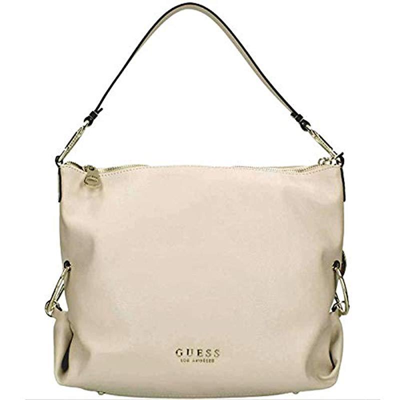 Guess Cary Hobo Shoulder Bag in * (Natural) - Lyst