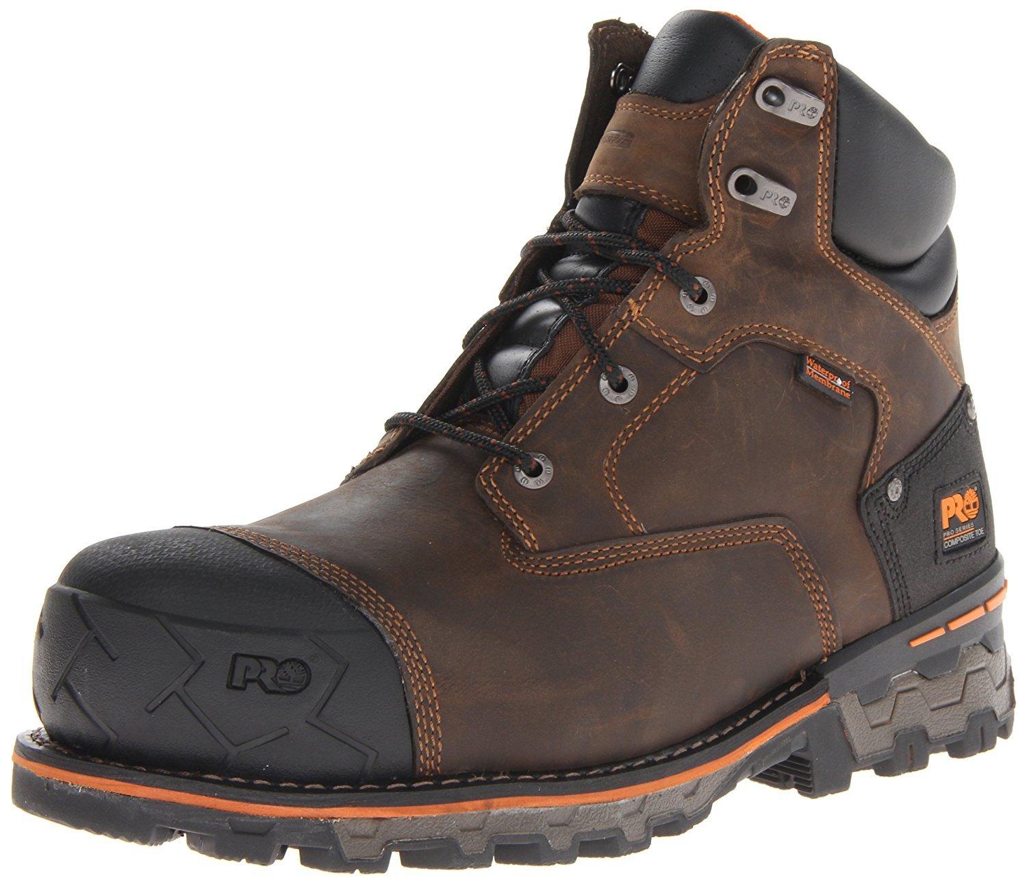 Timberland Boondock 6 Inch Composite Safety Toe Waterproof Industrial Work  Boot in Brown for Men | Lyst