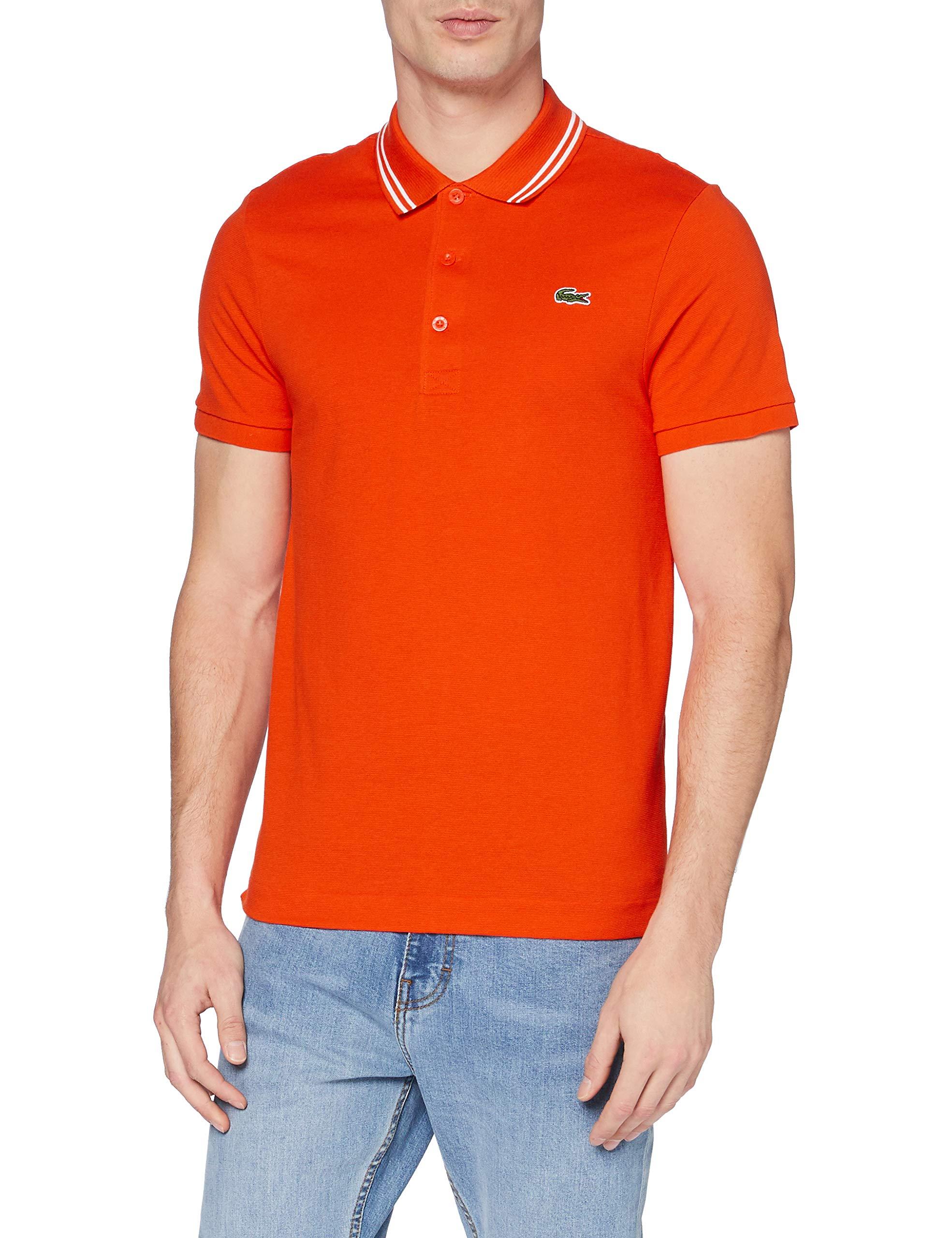 Lacoste Leather Yh1482 Polo Shirt in 