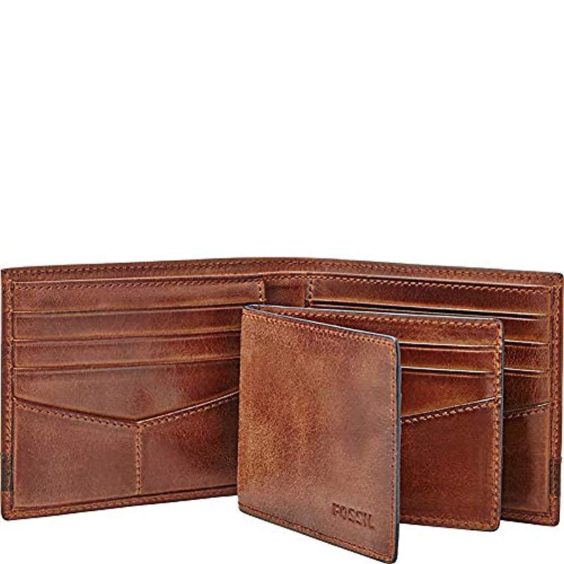 fossil passcase wallet Off 56 