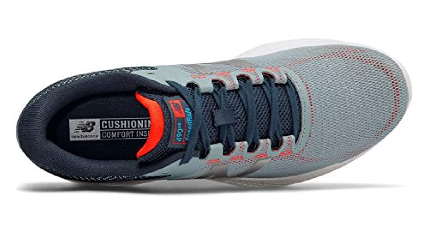new balance men's 490v6 cushioning running shoe