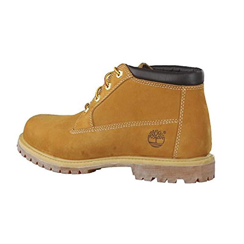 Timberland Denim Nellie Chukka Double Ankle Boots in Natural - Lyst