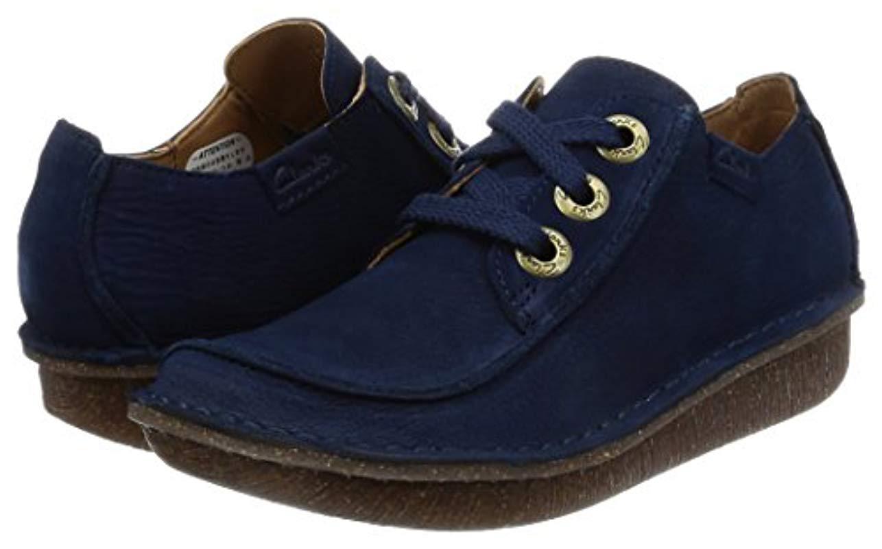 Cyberplads indebære agitation Clarks Funny Dream Derbys in Blue | Lyst UK