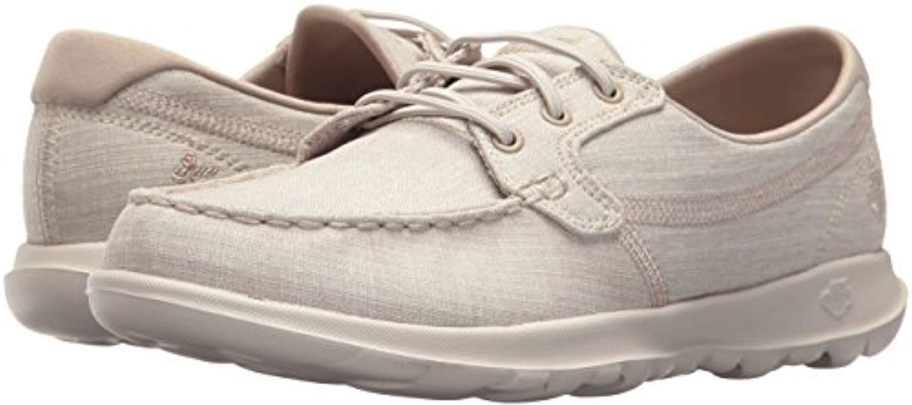 arena práctica prestar 15433, Náuticos para Mujer Skechers de color Neutro | Lyst