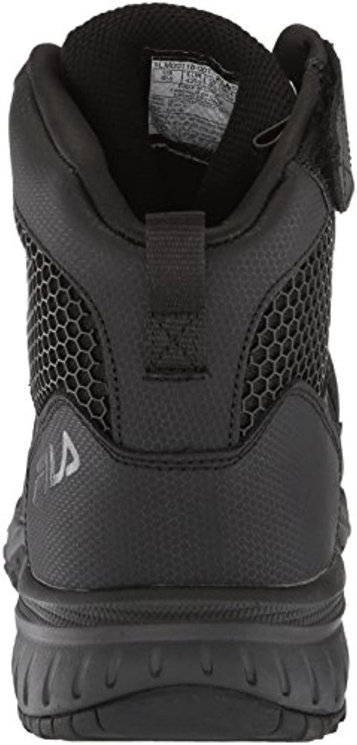 Fila Leather Chastizer Military And Tactical Boot Food Service Shoe in  Black for Men | Lyst