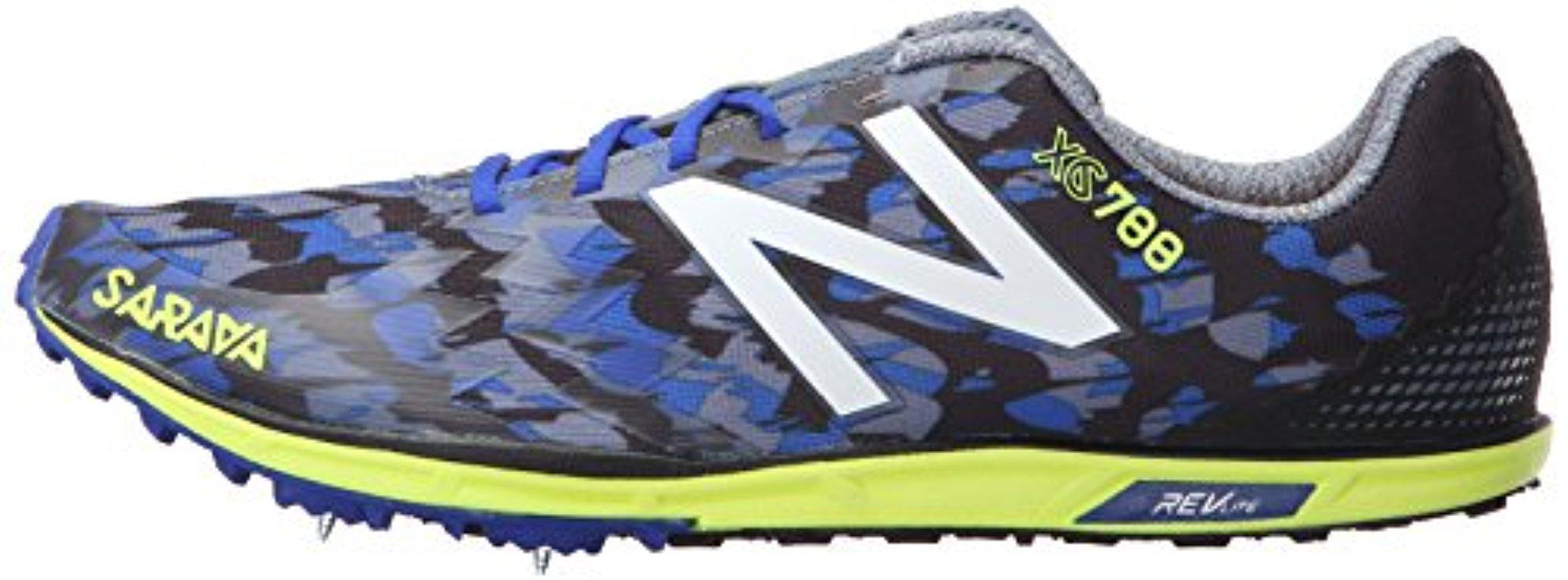 New Balance Lace 700v4 Crosscountry Track Spike in Blue/Yellow (Blue) for Men Lyst