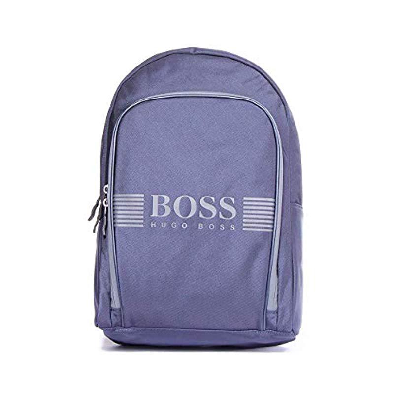 BOSS Green Mens Pixel Nylon Backpack