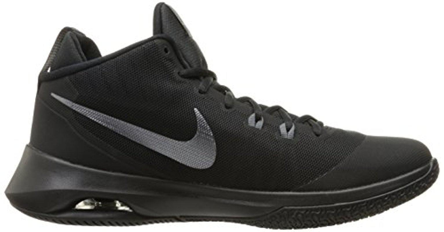 Nike Air Versitile Nubuck Basketball Shoes in Black for Men | Lyst