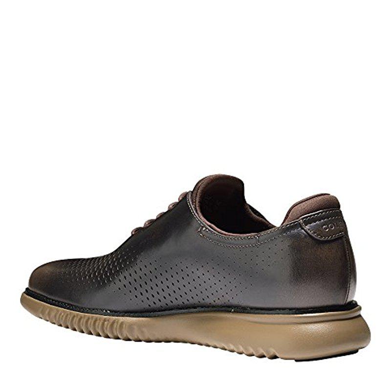 Cole Haan Leather 2.zerogrand Laser Wing Oxford for Men - Lyst