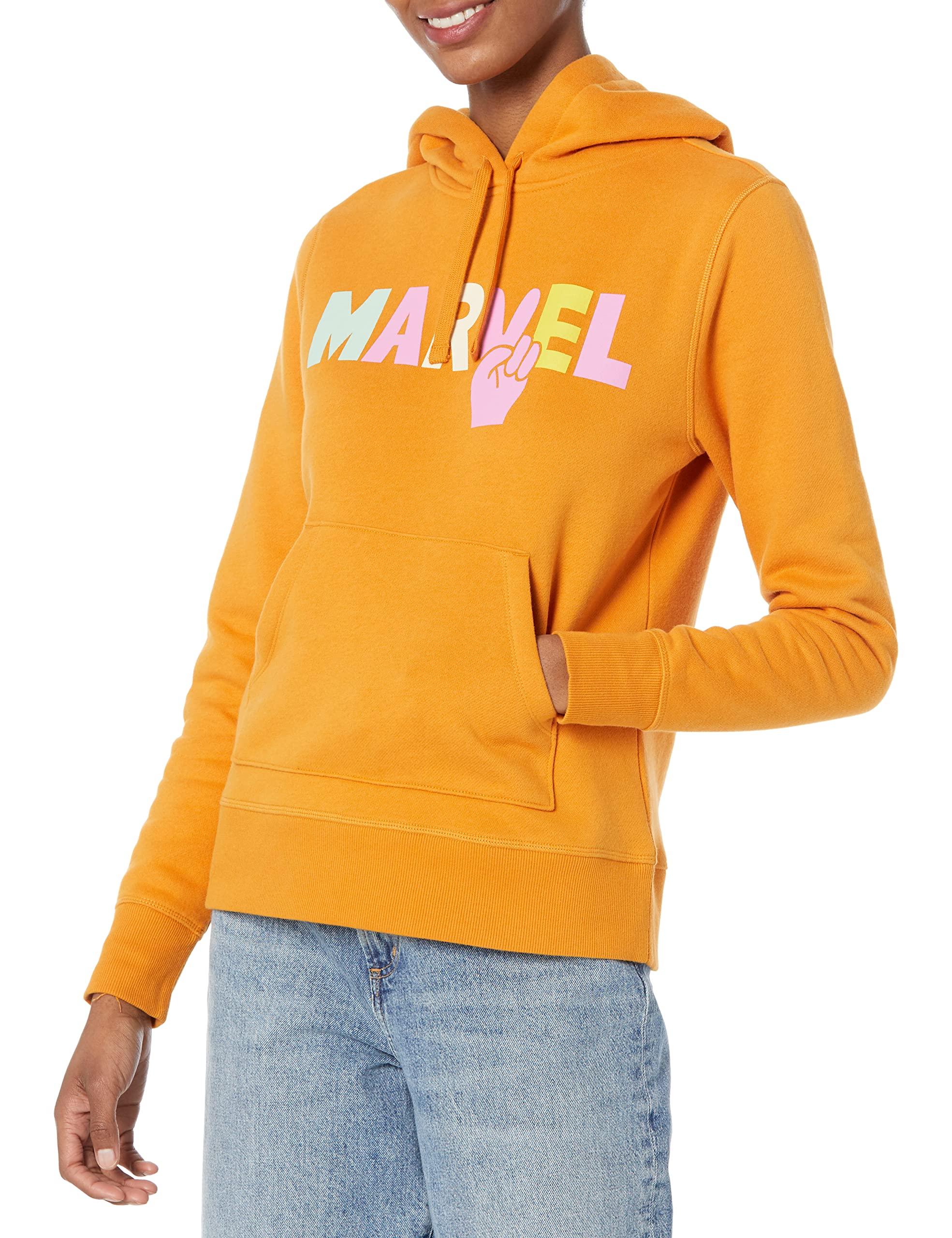 Amazon Essentials Disney | Marvel | Star Wars | Princess Fleece Pullover  Hoodie Sweatshirts in Orange | Lyst