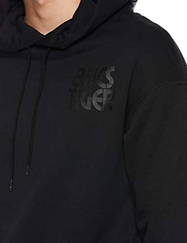 Bl Sweat Po Hoodie Sudadera Asics de hombre de color Negro - Lyst