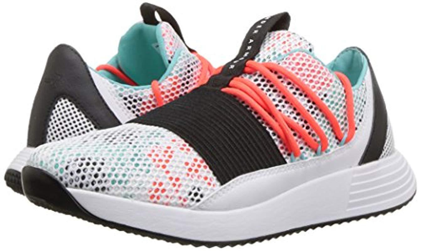Under Armour Women's Ua Breathe Lace Training Shoes in White/Neon  Coral/White (White) - Lyst