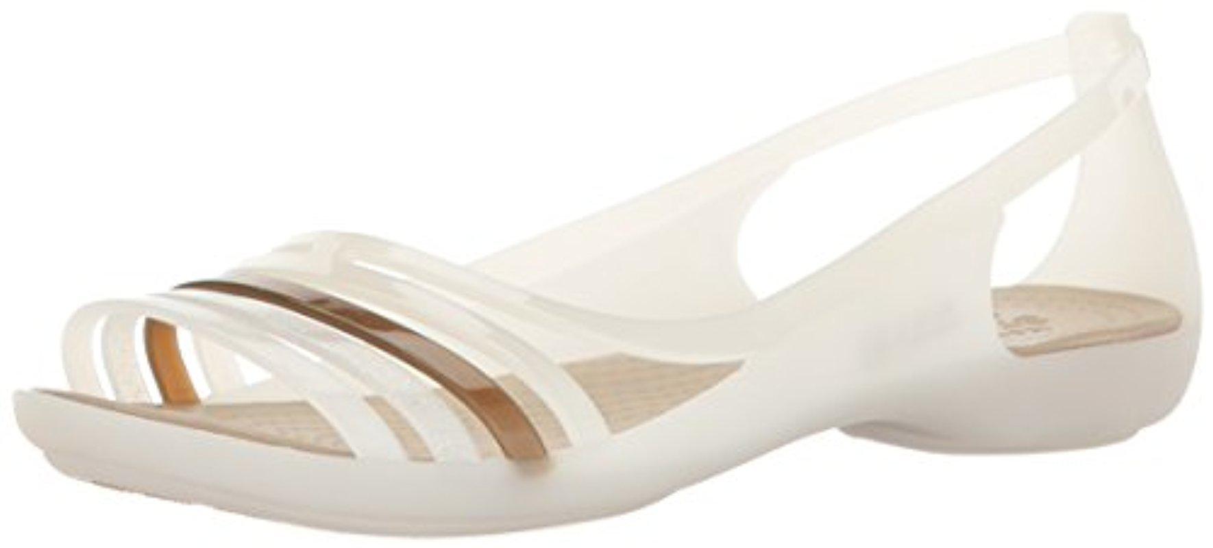 crocs isabella white