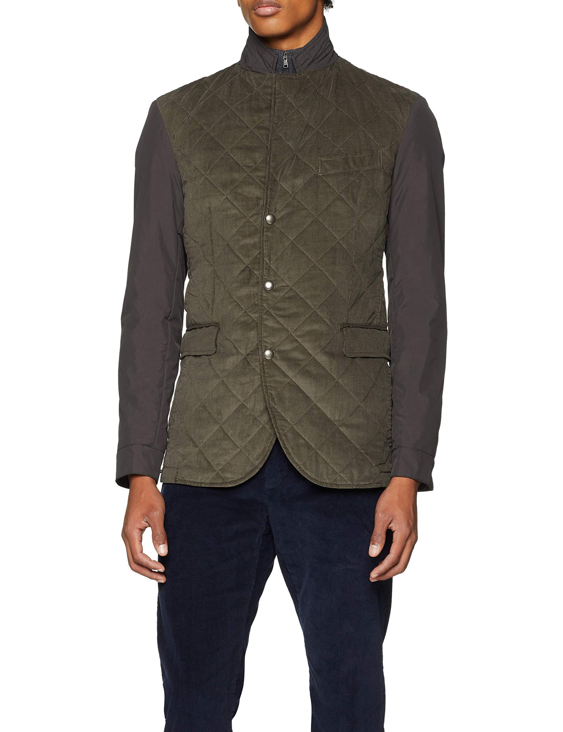 hackett quilted jacket