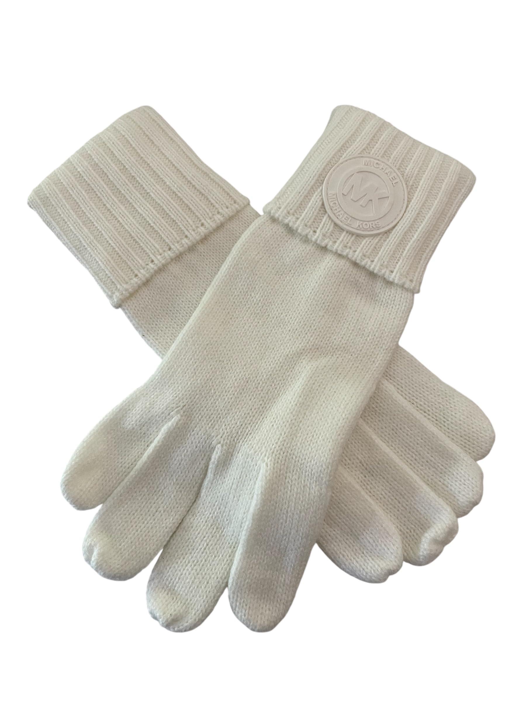 Michael Kors Knit Gloves For Cold Weather Osfa in Grey Lyst UK