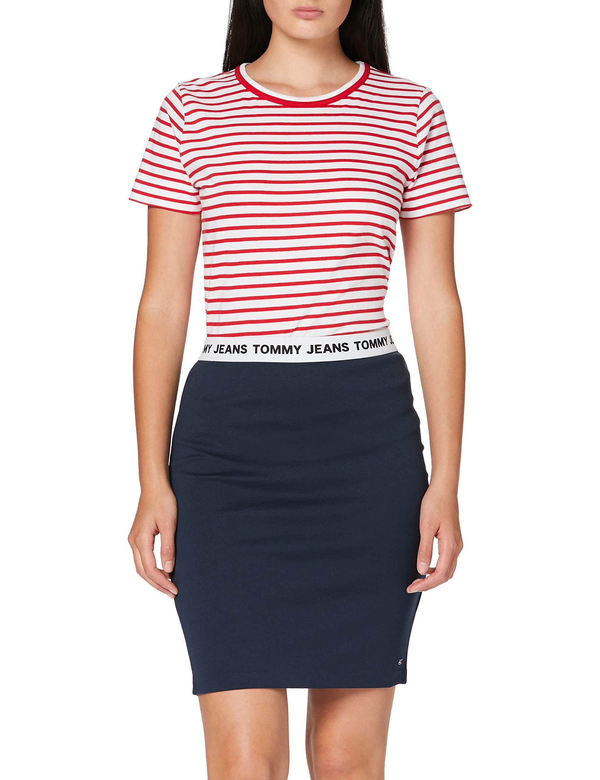 tommy jeans bodycon skirt