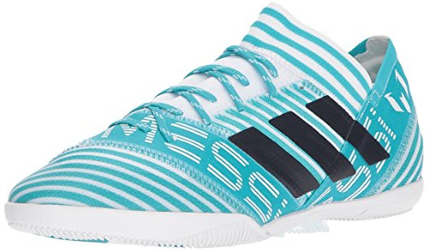 blue messi shoes