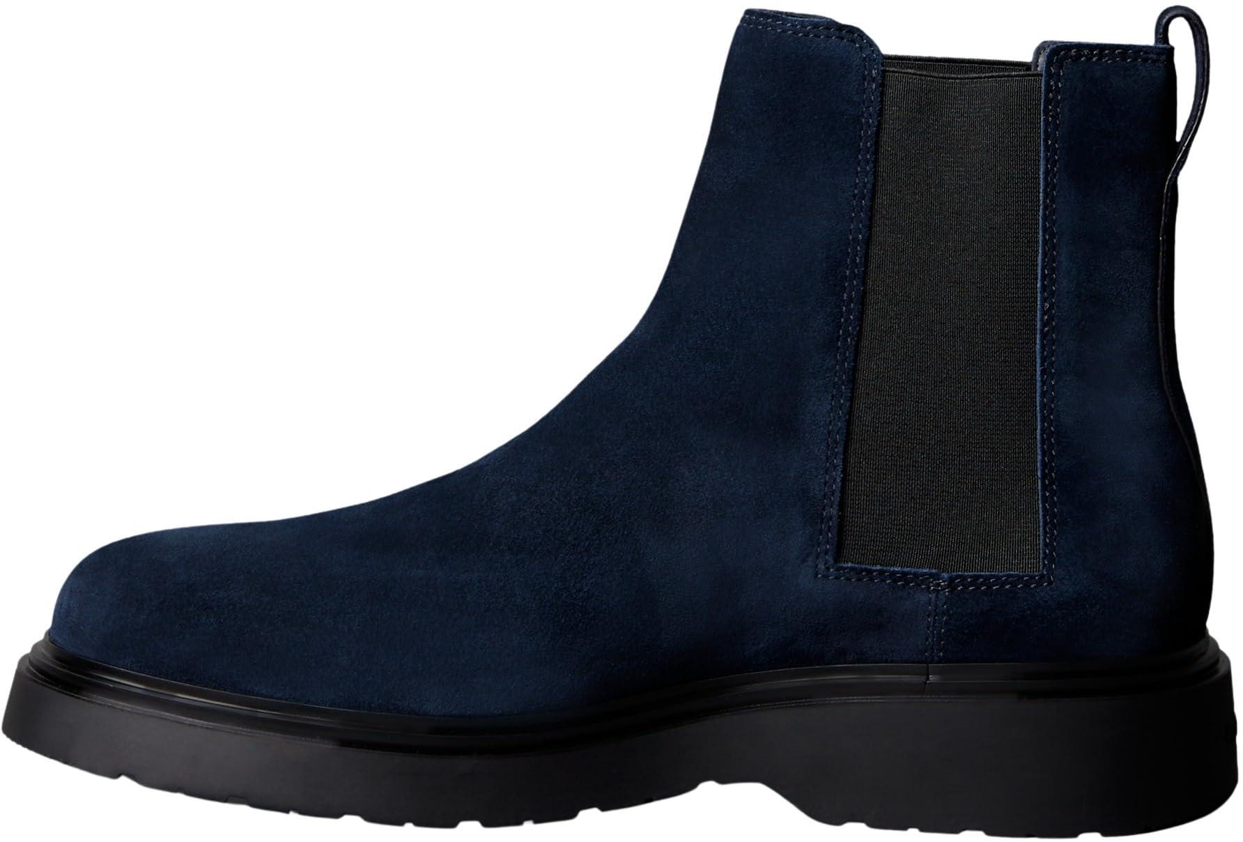 Blue Suede Calvin Klein Men's Alixander Chelsea Boot  display picture 1