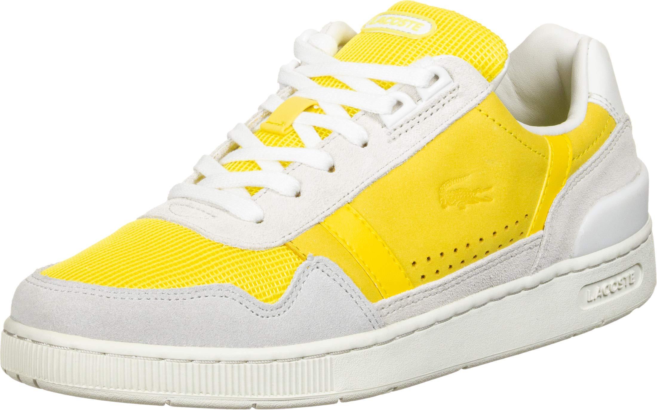lacoste yellow shoes