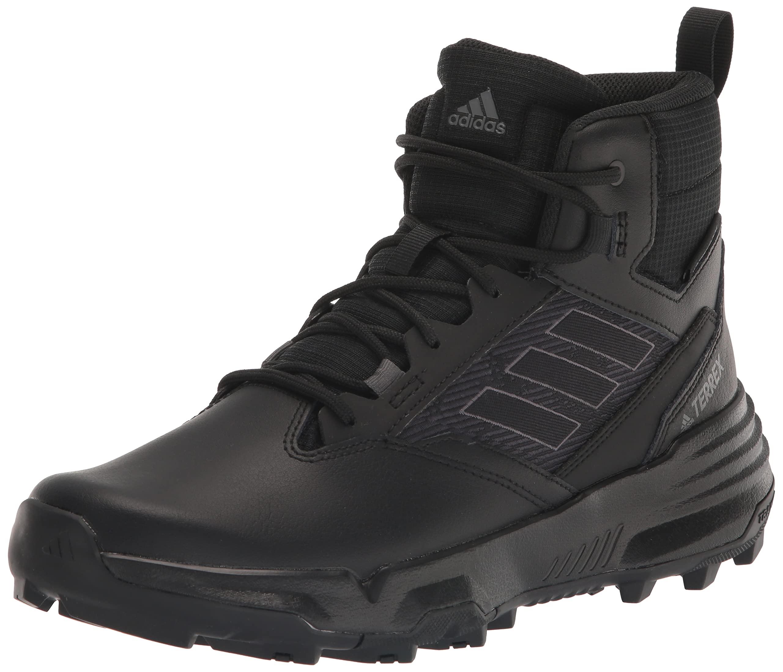 adidas Unity Leather Mid Rain.rdy Walking Shoe in Black for Men Lyst