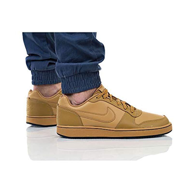 nike ebernon low wheat