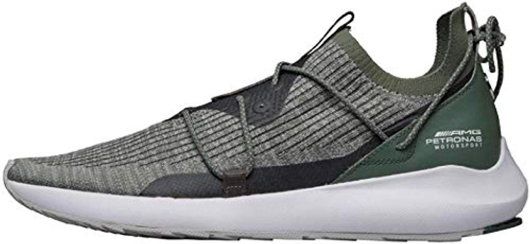 PUMA Mercedes Amg Petronas Motorsport Evo Cat Ii Sock Lace Lewis Hamilton Trainers Laurelwreath wht m.t Silver 9.5 for Men Lyst UK